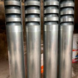 Tuberías de zinc