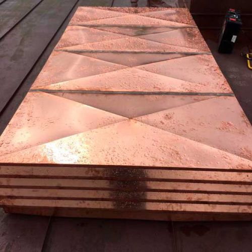 Techado con cobre