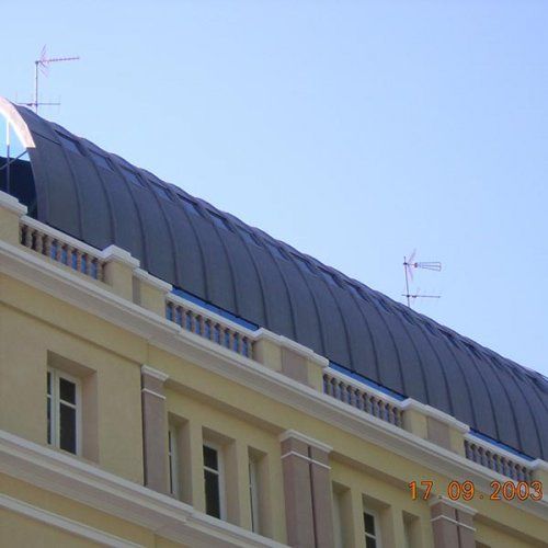 Cubiertas de zinc