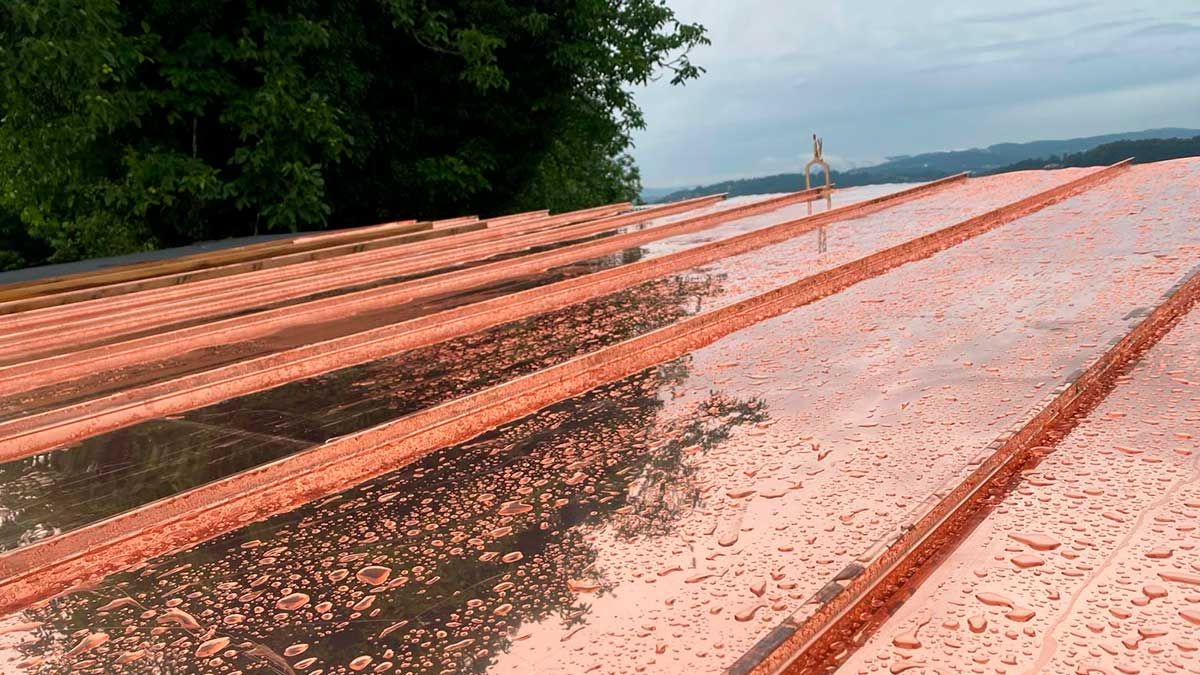Especialistas en cubiertas de zinc y cobre